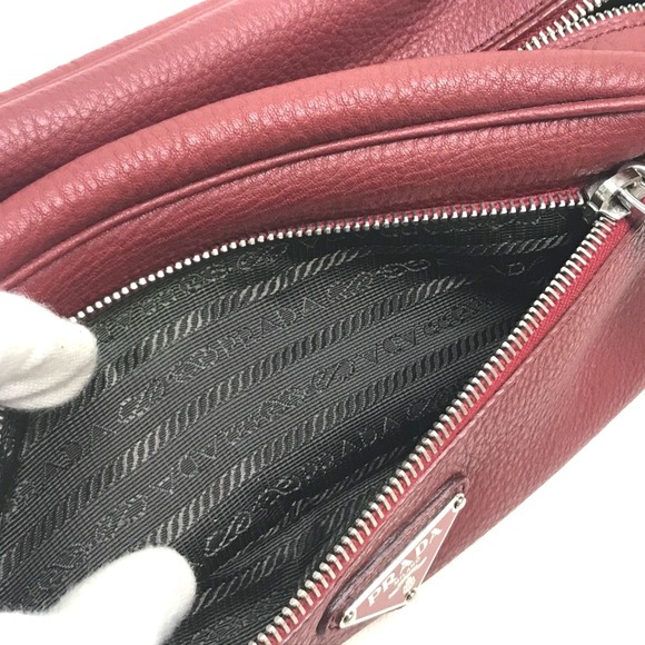 PRADA accessory case Pouch Red - Picture 9 of 9